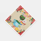 Serviette En Papier Wonderland Party (Coin)