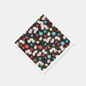 Serviette En Papier Wonderland Prints (Coin)