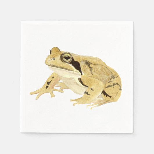 Serviette En Papier Wood Frog (Devant)