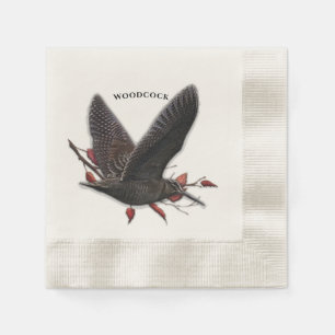 Serviette En Papier Woodcock