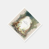 Serviette En Papier Woodland Laisser l'aventure commencer le Baby show (Coin)