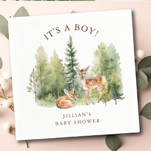 Serviette En Papier Woodland Wonder Deer