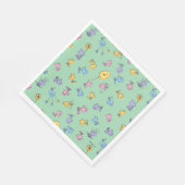 Serviette En Papier Woodstock Sugar Pop Art Pattern (Coin)