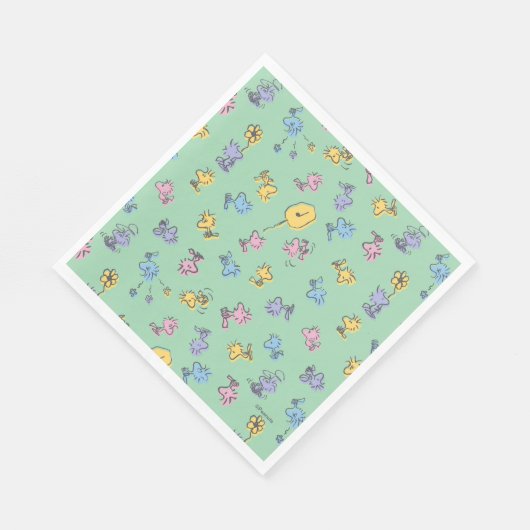 Serviette En Papier Woodstock Sugar Pop Art Pattern (Coin)