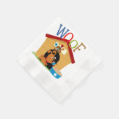 Serviette En Papier Woof Dog (Coin)