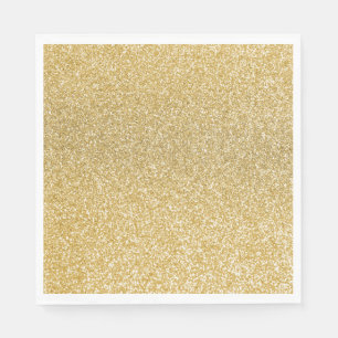 Serviette En Papier Woofy Birthday - Décorations Gold Party