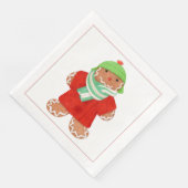 Serviette En Papier WOOLIE GINGERBREAD Diner Standard Papier de table (Coin)