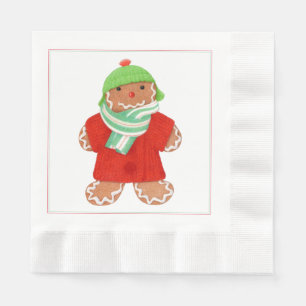Serviette En Papier WOOLIE GINGERBREAD Pain Couvert Papier de déjeuner