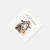 Serviette En Papier Wooly Wonderland, coutume (Coin)
