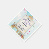 Serviette En Papier Work of Art Baby Shower (Coin)