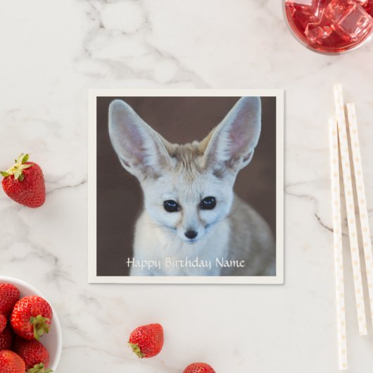 Serviette En Papier Worlest Cutest Fennec Fox (En situation)