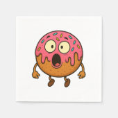 Serviette En Papier Wow Donut (Devant)