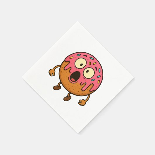Serviette En Papier Wow Donut (Coin)