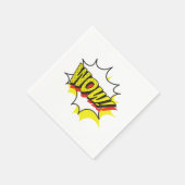 Serviette En Papier Wow journée gratuite Classique (Coin)