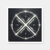 SERVIETTE EN PAPIER X (Devant)