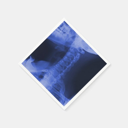 Serviette En Papier X-Rayed 2 Electromagnétique bleu (Coin)