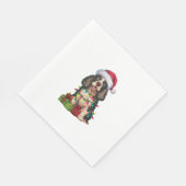 Serviette En Papier Xmas Lighting Santa Hat (Coin)