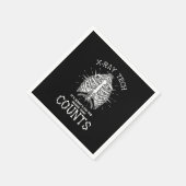 Serviette En Papier XRay Skeleton Système squelettique Radiologue Rad  (Coin)