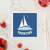 Serviette En Papier Yachting (En situation)