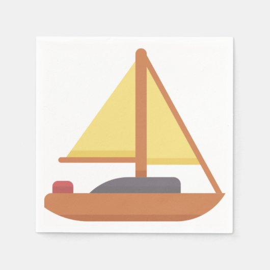 Serviette En Papier Yatch (Devant)