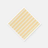 Serviette En Papier Yellow Stripes La Dolce Vita Lemons Italian PLAIN (Coin)