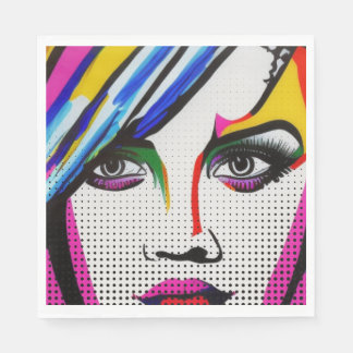 Serviette En Papier Yeux mentants