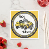 Serviette En Papier Yo ! Taxi ! Fête des enfants (En situation)