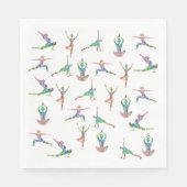 Serviette En Papier Yoga Joy (Devant)
