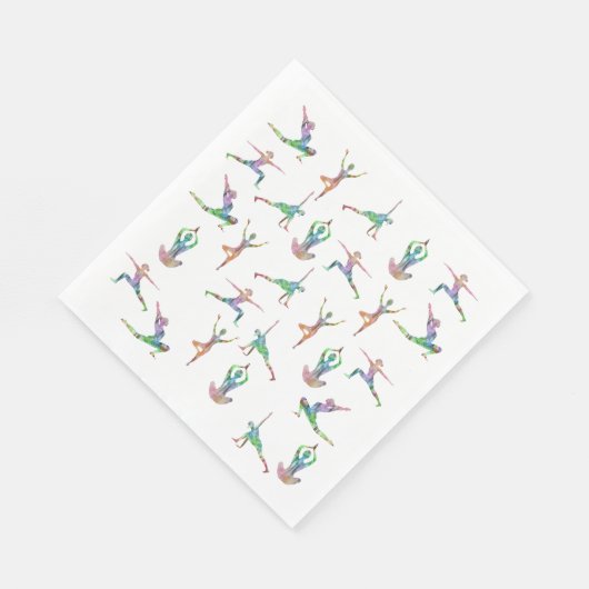 Serviette En Papier Yoga Joy (Coin)
