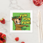 Serviette En Papier Yogi Bear Fun Amusant (En situation)