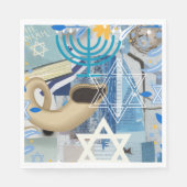 Serviette En Papier Yom Kippour (Devant)