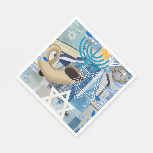 Serviette En Papier Yom Kippour (Coin)