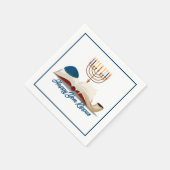 Serviette En Papier Yom Kippour (Coin)
