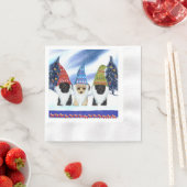 SERVIETTE EN PAPIER YORKIE POO (En situation)