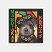 SERVIETTE EN PAPIER YORKIE POO (Devant)