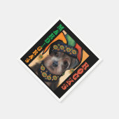 SERVIETTE EN PAPIER YORKIE POO (Coin)