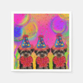 Serviette En Papier Yorkie Poo (Devant)