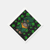 Serviette En Papier Yorkie Poo (Coin)