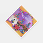 Serviette En Papier Yorkie Poo (Coin)