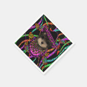 Serviette En Papier Yorkie Poo (Coin)