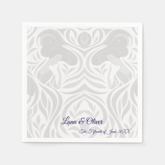 Serviette En Papier Yumeji Hirado Woman Paper Napkins (Devant)