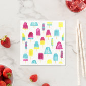 Serviette En Papier Yummy Popsicles (En situation)