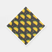 Serviette En Papier Yummy Taco Motif (Coin)