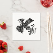 Serviette En Papier Yusoku Phoenix (En situation)