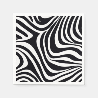 Serviette En Papier Zany Zebra Zest