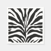 Serviette En Papier Zebra Stripes (Devant)