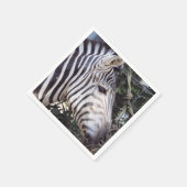 Serviette En Papier Zèbre (Coin)
