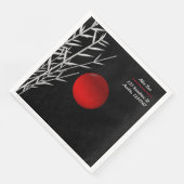 Serviette En Papier Zen Art, bonne chance, personnalisé (Coin)