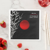 Serviette En Papier Zen Art, bonne chance, personnalisé (En situation)