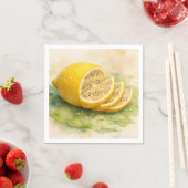 Serviette En Papier Zeste (En situation)